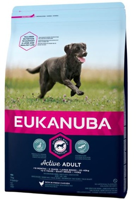 Eukanuba Active Adult Large Breed Huhn 2 x 15 kg