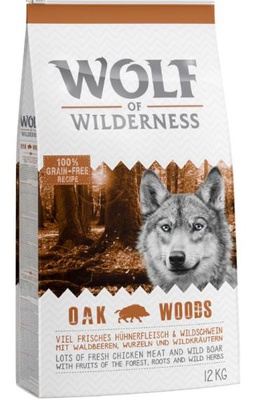 Wolf of Wilderness Adult "Oak Woods" - Wildschwein 2 x 12 kg
