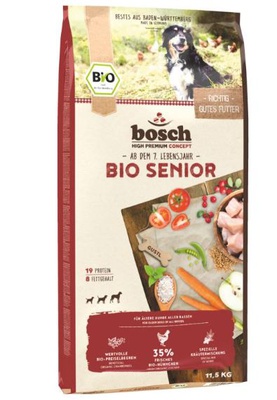 bosch Bio Senior Hundefutter 2 x 11,5 kg