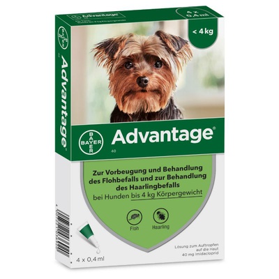 Advantage® 40 (4 Pipetten x 0.4 ml)