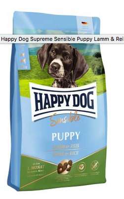 Happy Dog Supreme Sensible puppy Lamm & Reis 10kg