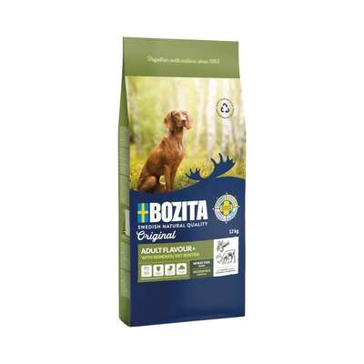 Bozita Original Adult Flavour Plus mit Rentier - Weizenfrei 2x12kg