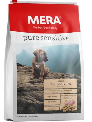 MERA pure sensitive Junior Truthahn & Reis 12,5 kg