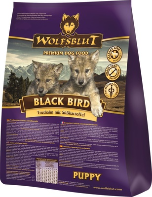 Wolfsblut Black Bird  large breed Puppy 2x15kg