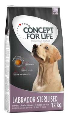 Concept for Life Labrador Retriever Sterilised 2x12kg