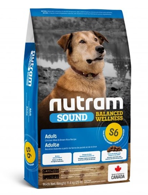 S6 Nutram Sound Balanced Wellness® 13,6 kg
