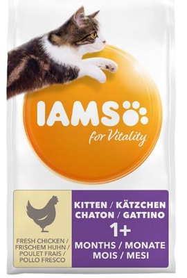 IAMS for Vitality Kätzchen mit Frischem Huhn 2 x 10 kg