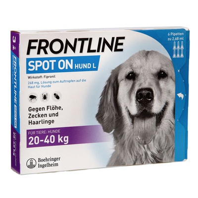 Frontline® Spot on Hund L 6 Pipetten x 2,68 ml
