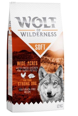 Wolf of Wilderness "Soft - Wide Acres" - Huhn 2 x 12 kg