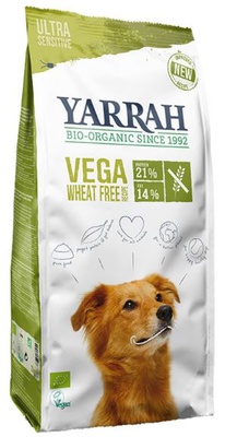 Yarrah Bio Ökologisches Hundefutter Vega Weizenfrei / Wheat Free 2 x 10 kg
