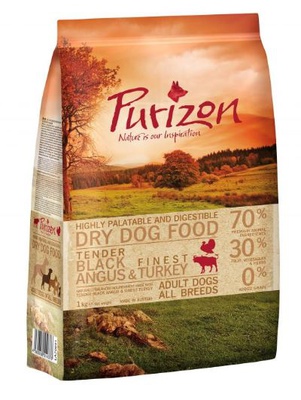Purizon Adult Black Angus & Truthahn - getreidefrei 12 kg