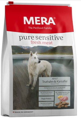 MERA pure sensitive Truthahn & Kartoffel 12,5 kg