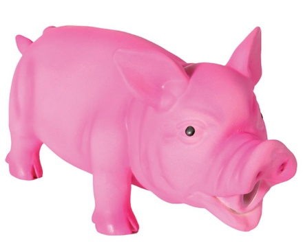 Latex-Schwein mit Stimme 15 cm